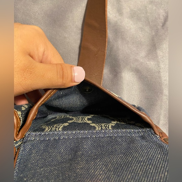 Vintage Celine Macadam Denim Waist Bag - Picture 9 of 16